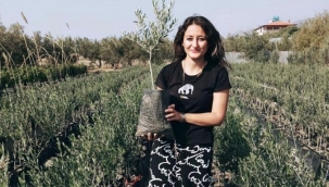 Endüstri mühendisinden depremzedelere fidan desteği