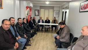 MHP'li Osmanağaoğlu'ndan Menemen İlçe Teşkilatına Ziyaret