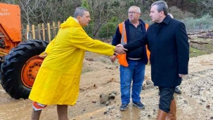 Bergama'da Sağanak Yağış Mesaisi: Alınan önlemler işe yaradı