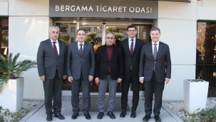  Bergama ve Aliağa Kaymakamı Berto'yu Ziyaret Etti