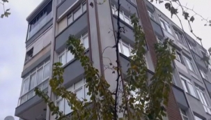 İzmir'e geldi, 5'inci kattan aşağı düştü