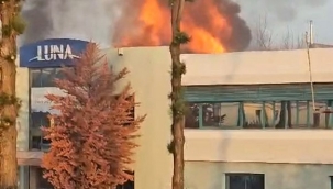 Kozmetik deposunda çıkan yangında 1 işçi hayatını kaybetti