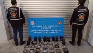 Oto yedek parça kaçakçılığı operasyonu