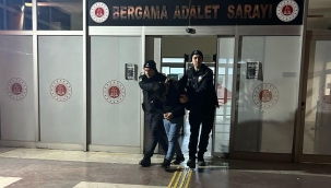 Bergama 'da evden hırsızlık yapan ve motosiklet çalan şüpheli yakalandı