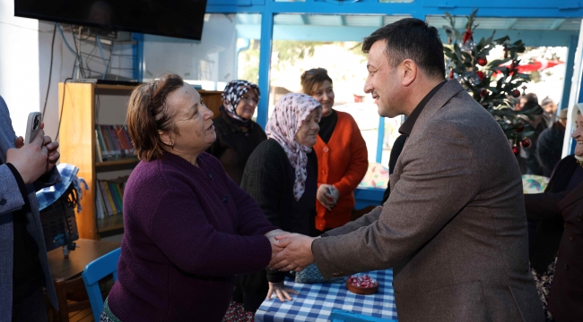 Hamza Dağ Karaburun'da Yoğun Bir Gün Geçirdi