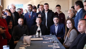 Hamza Dağ; Şakran'ın kanalizasyonunu bitirmek sözümüz olsun