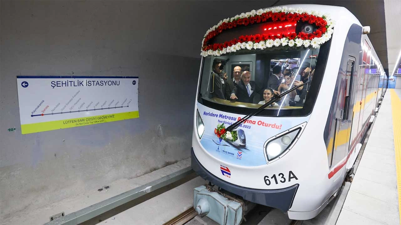 İzmir Metrosu Narlıdere Hattı Açılıyor! Haluk Levent Konser Verecek!