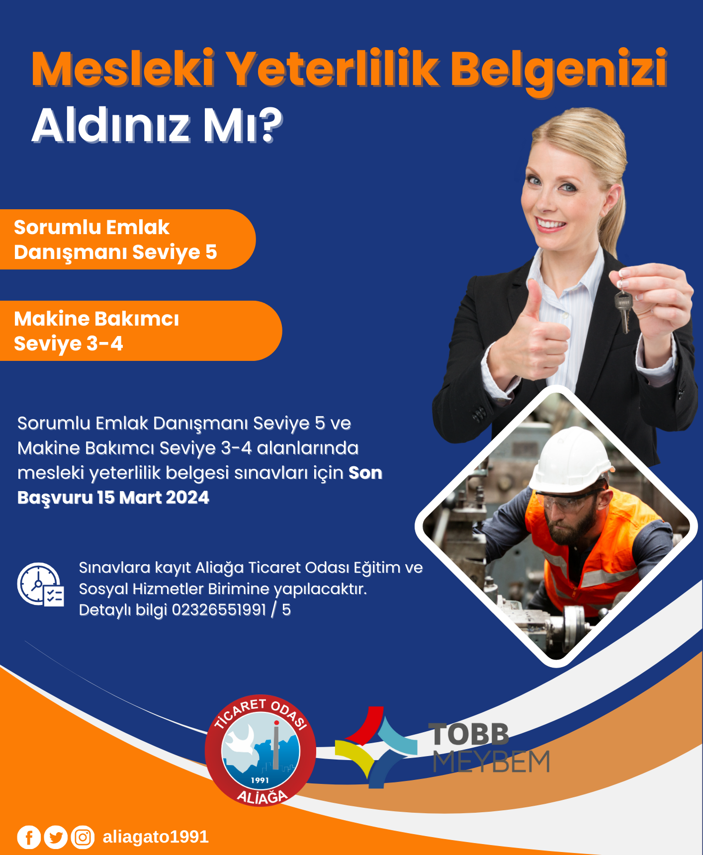 ALTO'DA MESLEKİ YETERLİLİK SINAVLARI DEVAM EDİYOR