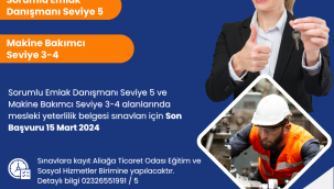 ALTO'DA MESLEKİ YETERLİLİK SINAVLARI DEVAM EDİYOR