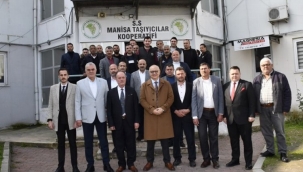 Başkan Ergün'den Kamyoncular Kooperatifine müjde