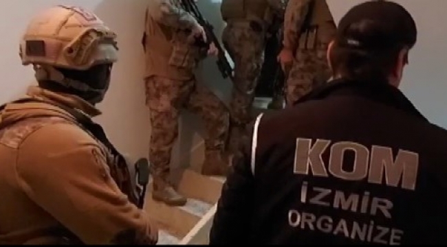  İzmir'de "Maraz" lakaplı suç örgütü çökertildi: 5 gözaltı