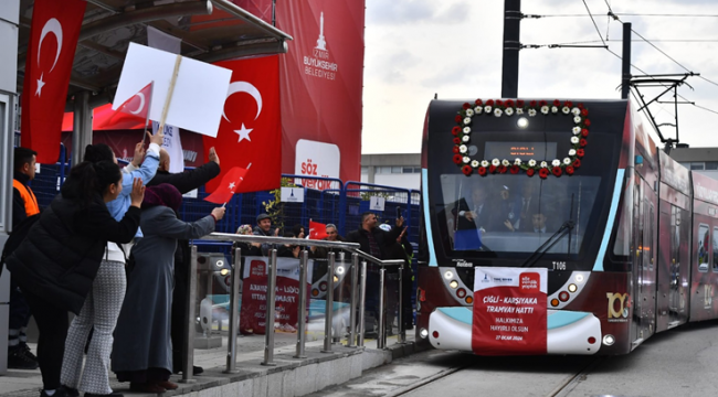 İzmir'de raylı sisteme 40 milyar lirayı aşan yatırım