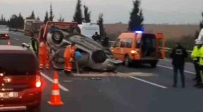  İzmir'de Trafik Kazası: 1 Ölü, 1 Yaralı