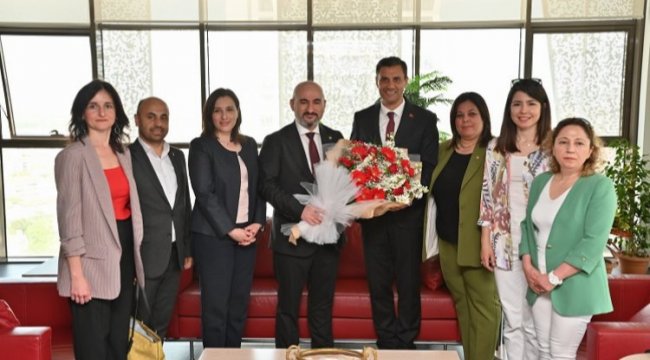 Baro Başkanı Rona'dan Başkan Zeyrek'e Ziyaret