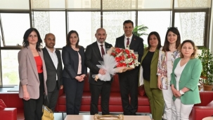 Baro Başkanı Rona'dan Başkan Zeyrek'e Ziyaret