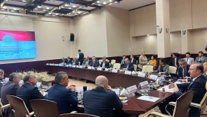 Başkan Ertürk'ten Ulaştırma Bakanlığında Aliağa Limanları Sunumu