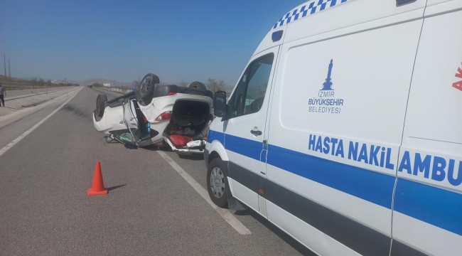 İzmir AKS Ambulans Servisi ekibi Konya'da hayat kurtardı