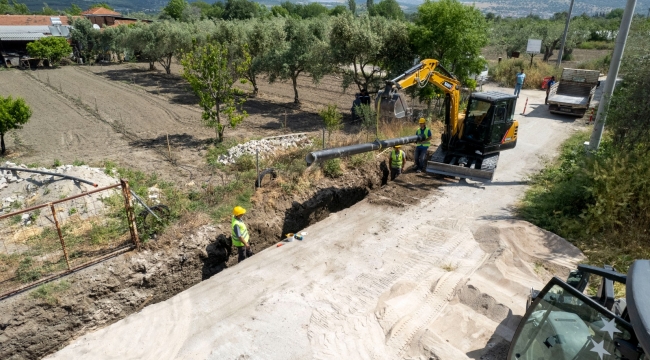 Menemen ve Foça'ya 109 kilometrelik içme suyu yatırımı