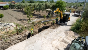 Menemen ve Foça'ya 109 kilometrelik içme suyu yatırımı