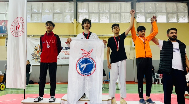  Taekwondo Şampiyonası'nda Aliağalı sporculardan 4 madalya