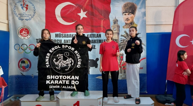 Taner Erol Spor Kulübü, İzmir Karate Şampiyonasında Zaferle Döndü
