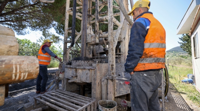 Aliağa ve Bergama'ya 6 yeni sondaj kuyusu