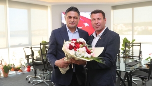 Aliağa Ziraat Odası Yönetimi, Başkan Serkan Acar'ı Ziyaret Etti 