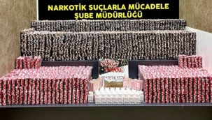 İzmir'de 75 bine yakın sentetik uyuşturucu hap ele geçirildi