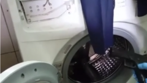 Ruhsatsız tabancalar, çamaşır makinesinden çıktı