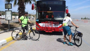 ESHOT şoförleri, bisiklet sürücülüğünü deneyimledi