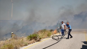 İzmir İtfaiyesi yangınlar için seferber oldu