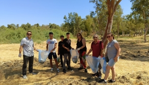CHP Aliağa Kuş Cennetini Temizledi