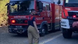 Karabağlar yangını kontrol altında