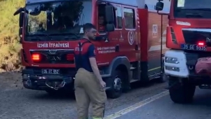 Karabağlar yangını kontrol altında