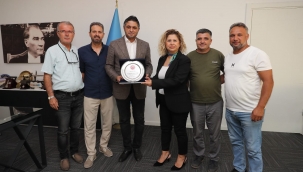 Ege Masterler Federasyonu'ndan Başkan Serkan Acar'a Ziyaret