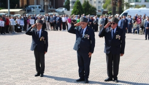 Gaziler Günü'nün 103.Yılı Aliağa'da Kutlandı