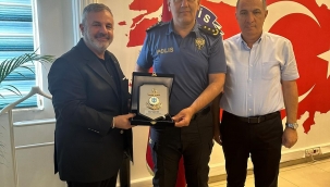 İMEAK DTO Aliağa'dan Başsavcı ve Emniyet Müdürüne Nezaket Ziyareti