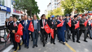 Manisa'da 19 Eylül Gaziler Günü Töreni