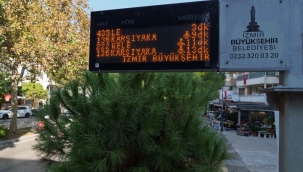 Akıllı duraklar, Büyükşehir'in kendi yazılımıyla devrede