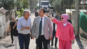 Başkan Eşki: "Bornova'da yol sorunlarını çözüyoruz"