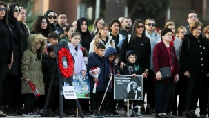 Aliağa'dae saat 09.05'te hayat durdu