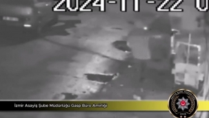 İzmir'de eve silahlı saldırı kameraya yansıdı