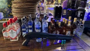 İzmir'deki eğlence mekanlarına kaçak alkol operasyonu