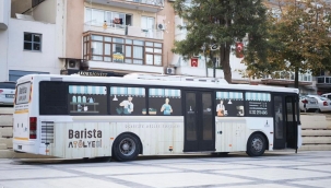 "Mobil Barista" otobüsünün yeni rotası gençlik merkezleri