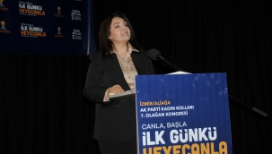 AK Parti Aliağa Kadın Kolları 7. Olağan Kongresi Gerçekleşti