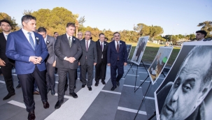 Aliyev 21. ölüm yıl dönümünde Aliağa'da anıldı