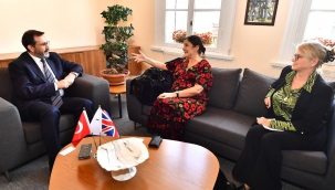 İzmir-İngiltere arasında "sağlıklı" gündem