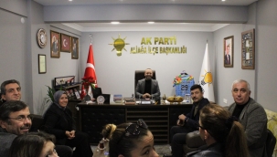 MHP ve Ülkü Ocakları'ndan AK Parti Aliağa İlçe Teşkilatına Hayırlı Olsun Ziyareti
