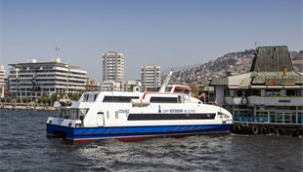 İZDENİZ 15 dakikada bir sefer düzenine dönüyor