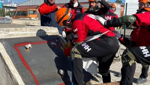 İzmir İHH Arama Kurtarma Ekibi AFAD'da Orta Akredite Oldu  